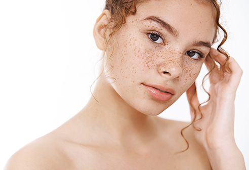 How Do Brown Spots on the Face Go Away?